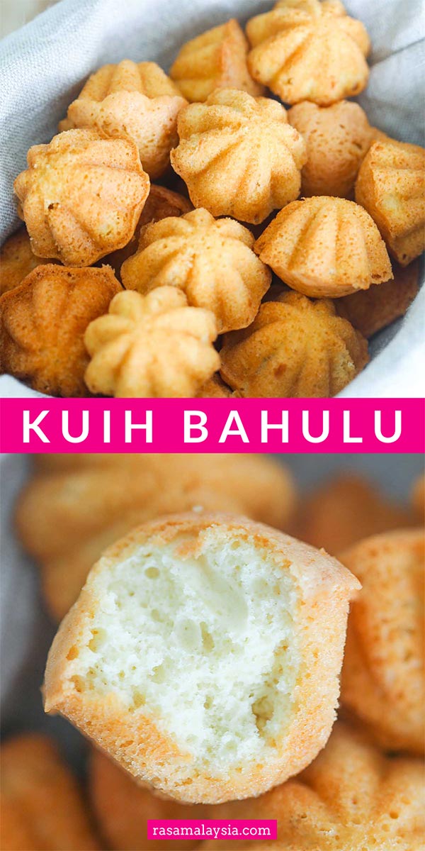 Kuih Bahulu is a traditional Malaysian egg cake. They are dainty, sweet, eggy and must-have for festive seasons. Easy and fail-proof Kuih Bahulu recipe for home bakers. 